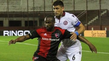 Leal, ante la marca de Braghieri.