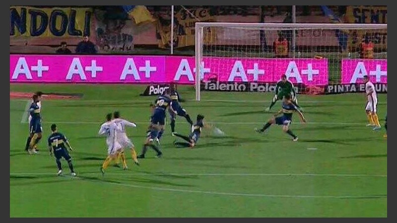 La mano no cobrada a Pérez.