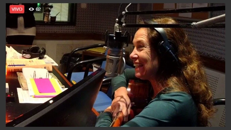 Radio 2 transmitió en vivo la entrevista.