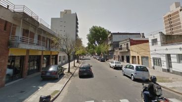 Castellanos al 600, la cuadra donde ocurrió el ataque.