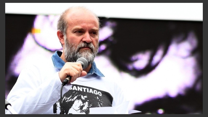 Sergio Maldonado dio un breve pero emotivo discurso.