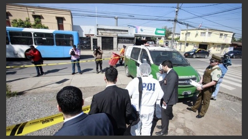 La escena del triste desenlace. 