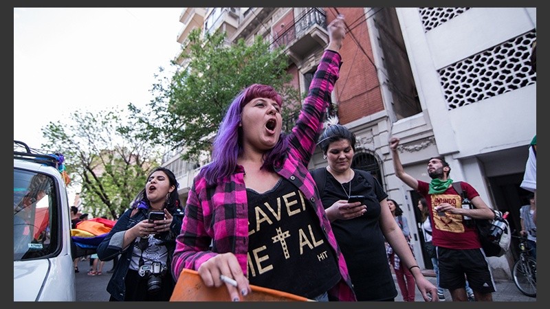 Masiva marcha del orgullo 2017 en Rosario.
