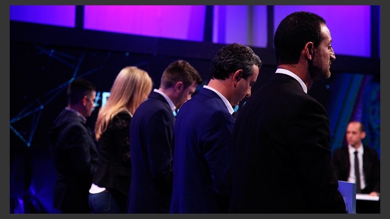 Tiraron golpes, pero no se lastimaron.