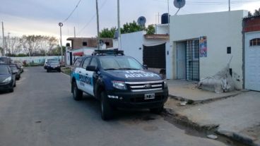 Una imagen de los allanamientos de este martes.