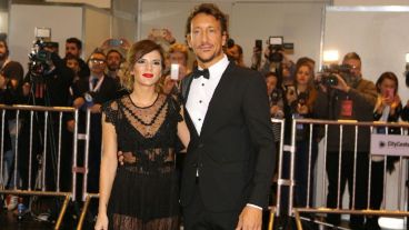 Vázquez y Accardi en el casamiento de Leo Messi en Rosario.