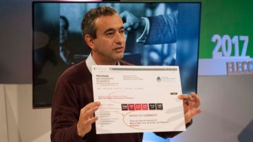 El secretario general del municipio hizo hincapié en las obras concretadas.