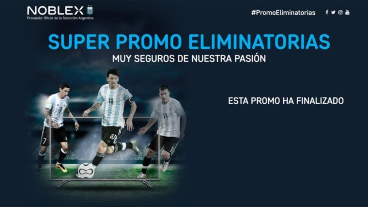 Promo De Noblex Podramos Haber Perdido Un Milln De Dlares