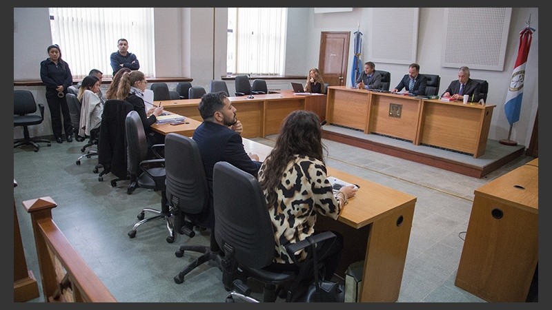 La Sala N° 1 de la Oficina de Gestión Judicial de los Tribunales Provinciales de Rosario.