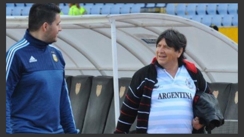 El Brujo Manuel en el campo de juego