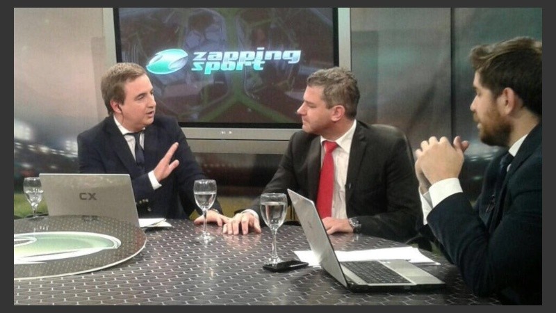 Moresco, en su última visita a El Tres.