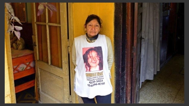 Luisa Olivera, la madre de Mariela.