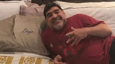 "Estoy muy feliz y orgulloso de contarles que se casa mi hija Dalma", avisó Diego en el posteo.