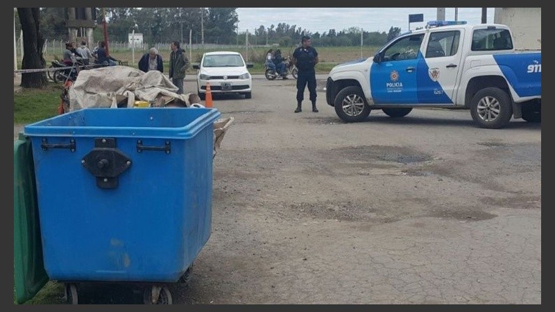 El feto fue encontrado por un hombre que removía la basura.