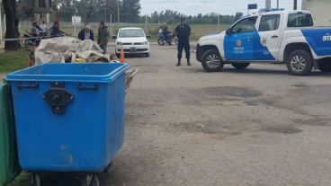 El feto fue encontrado por un hombre que removía la basura.