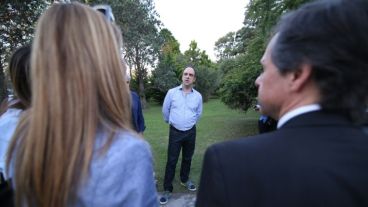 Los preparativos en las instalaciones de Televisión Litoral.