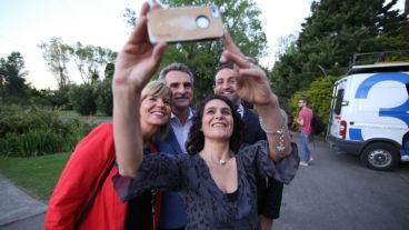 Los preparativos en las instalaciones de Televisión Litoral.