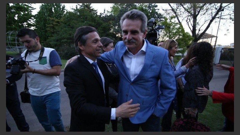 Los preparativos en las instalaciones de Televisión Litoral.