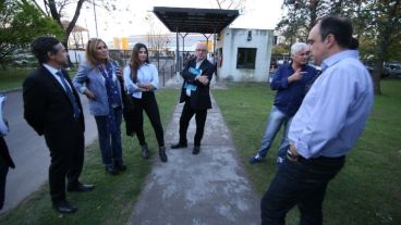 Los preparativos en las instalaciones de Televisión Litoral.