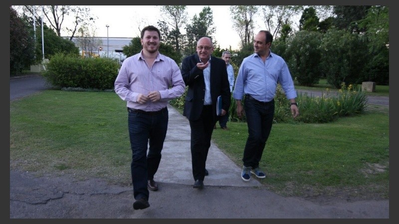 Los preparativos en las instalaciones de Televisión Litoral.