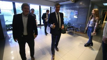 Los preparativos en las instalaciones de Televisión Litoral.