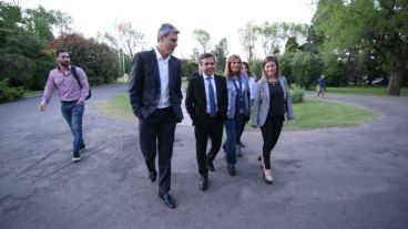 Los preparativos en las instalaciones de Televisión Litoral.