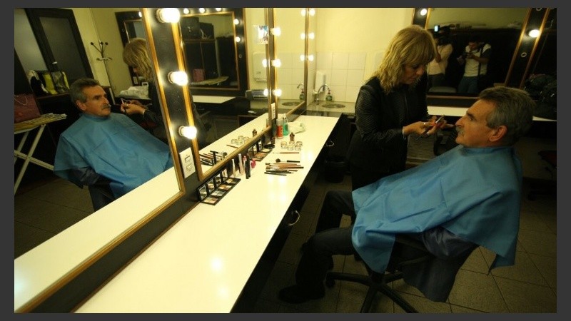 Los preparativos en las instalaciones de Televisión Litoral.