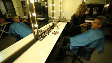 Los preparativos en las instalaciones de Televisión Litoral.