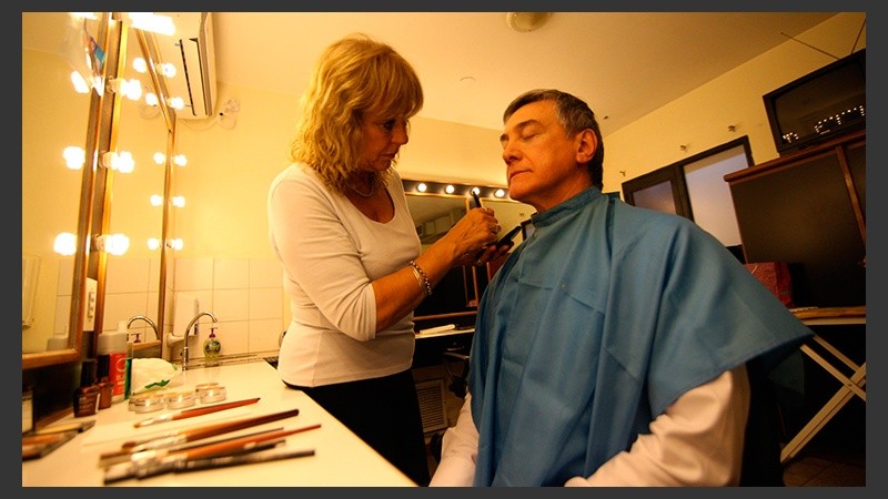 Los preparativos en las instalaciones de Televisión Litoral.