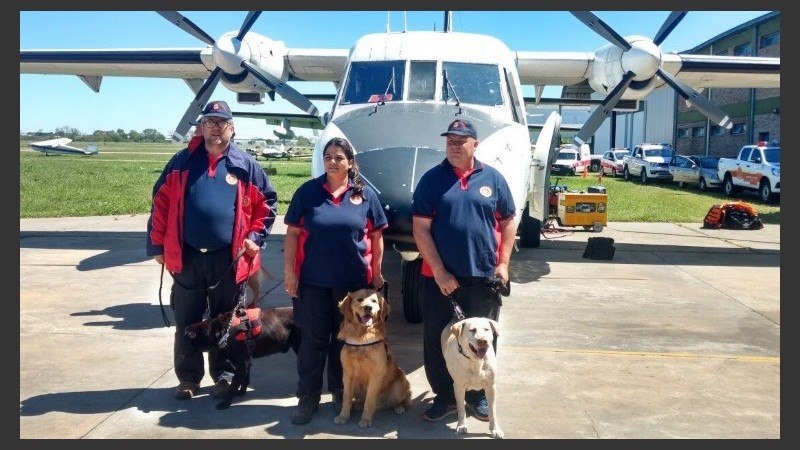 Los tres binomios de la provincia de Santa Fe.