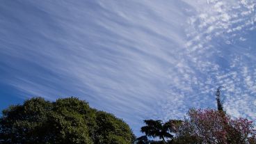 Sábado de sol, pero con nubes en avanzada.
