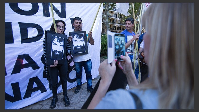 La movilización se realizó este jueves por la tarde.