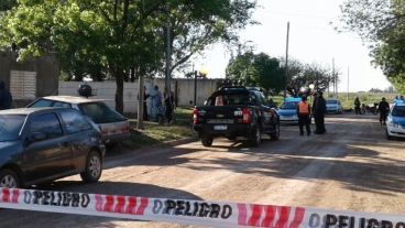 La víctima sufrió heridas de arma blanca.