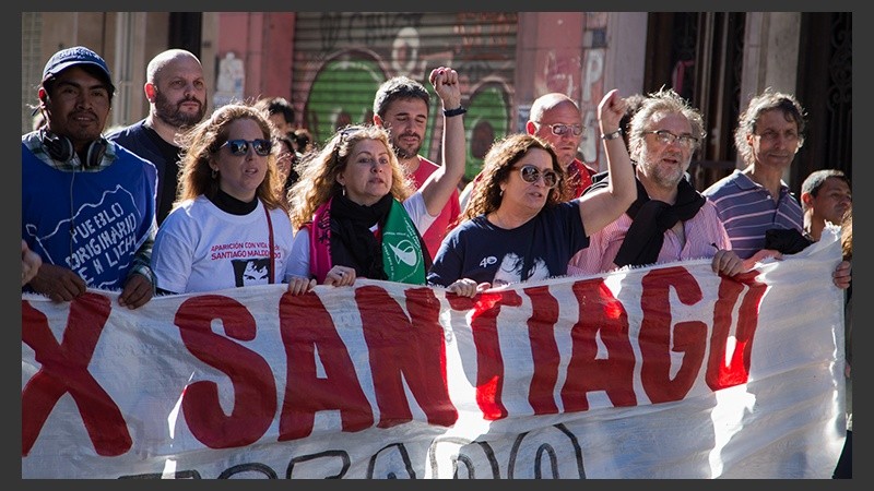 La marcha este sábado por las calles de Rosario.