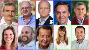 Diez listas disputan nueve espacios en la Cámara baja nacional.