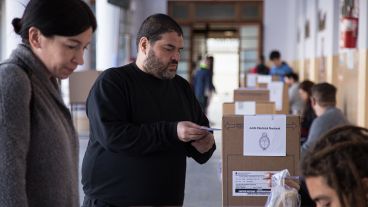Instantáneas de la jornada de votación.