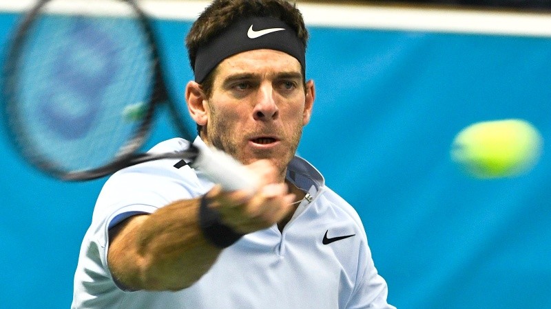 Del Potro defendió el triunfo logrado en 2016 