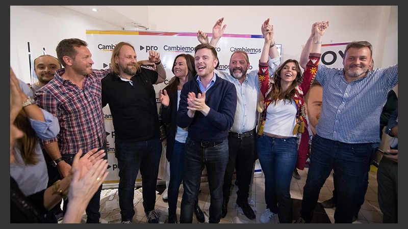 El festejo fue todo de Cambiemos en Rosario.