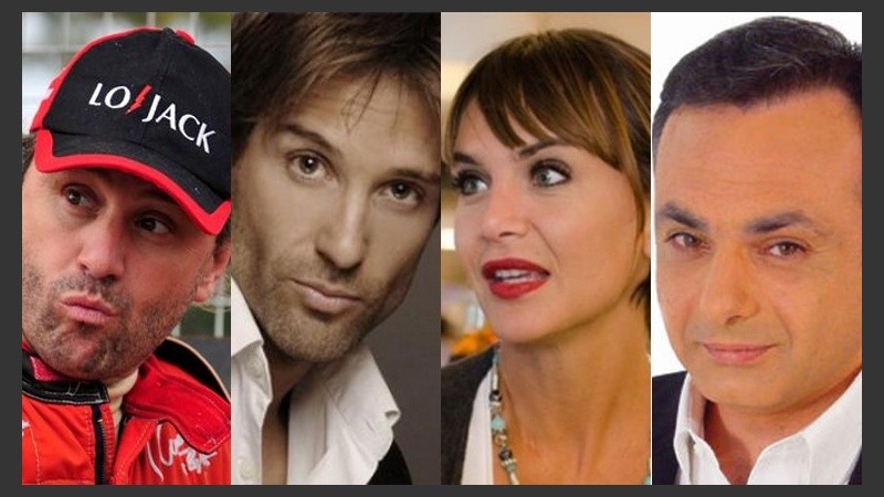 Famosos y candidatos tuvieron suerte dispar en los comicios.