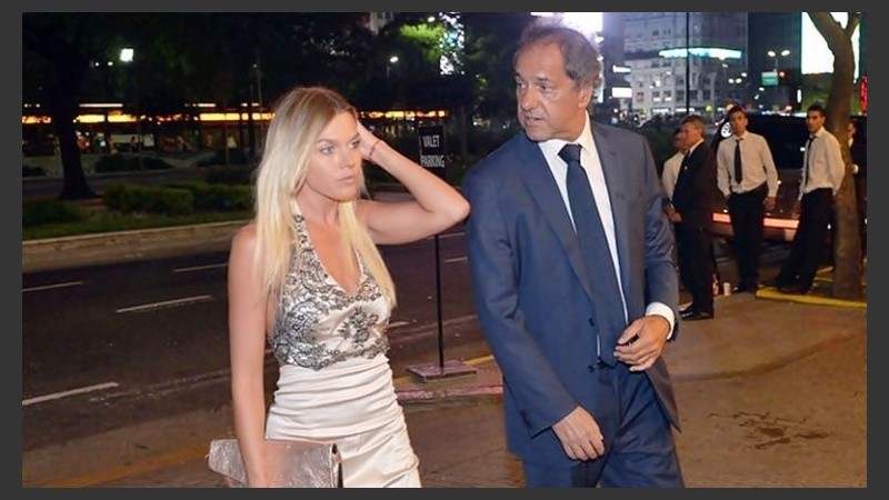 La pareja antes de los escándalos y del nacimiento de la niña.