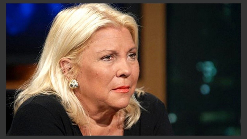 Carrió volvió a hablar de Maldonado. 