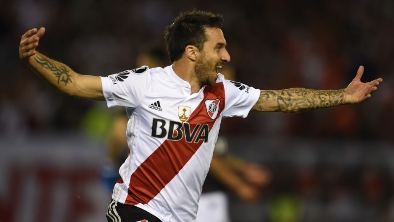 Scocco disfruta de su presente en River.