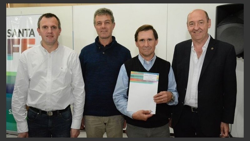 Perusia, del Frente Progresista, recibe un aporte del gobierno provincial .