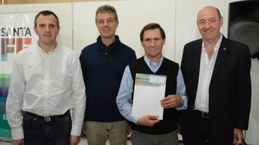 Perusia, del Frente Progresista, recibe un aporte del gobierno provincial .