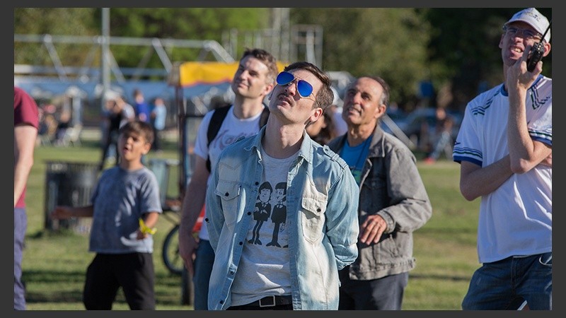 Postales del show acrobático frente al Monumento a la Bandera. (Alan Monzón/Rosario3.com)