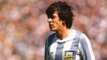 El Loco Houseman en su época de gloria en la selección.