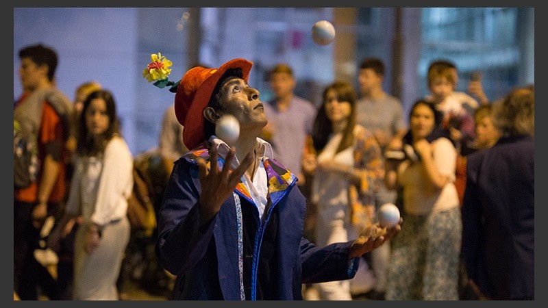 Hubo diferenes actividades lúdicas sobre la avenida.
