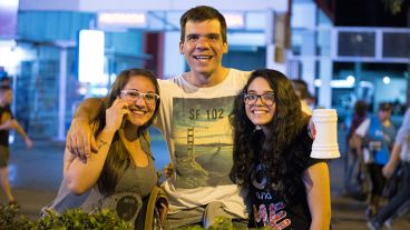 La fiesta de la cerveza a pleno.