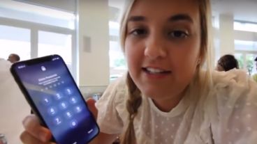 En el video, la joven puso en evidencia códigos QR que están disponibles solo para empleados de la compañía.