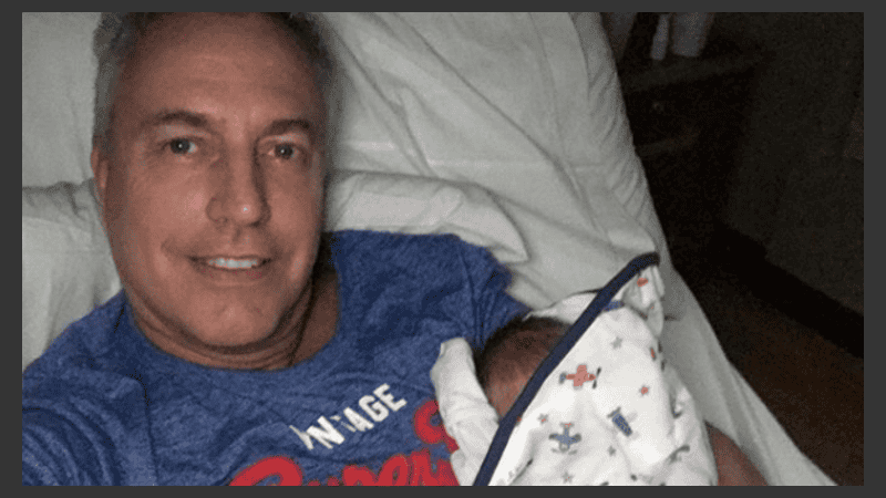 Marley con su pequeño bebé.